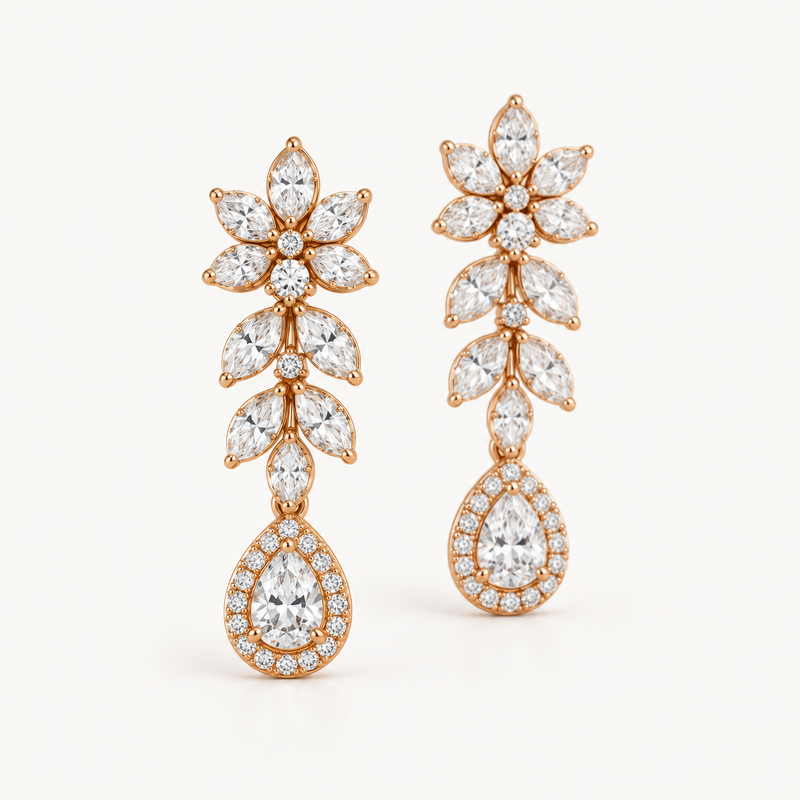Bloom Drop Earrings