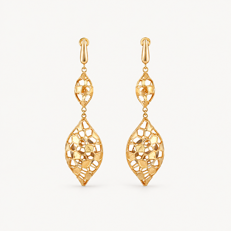 Filigree Drop Earrings