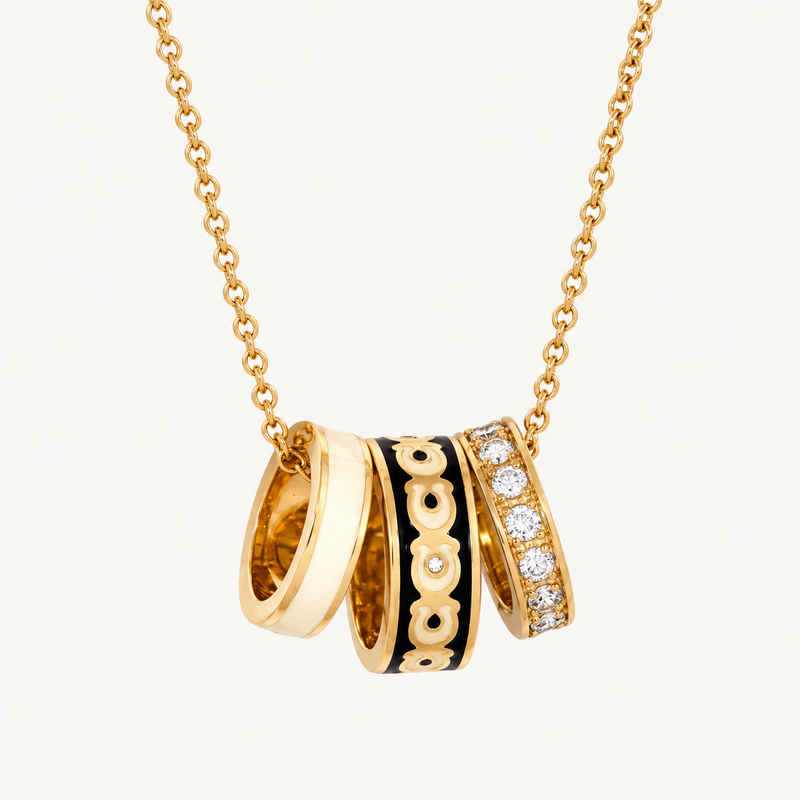 Luxe Link Charm Necklace