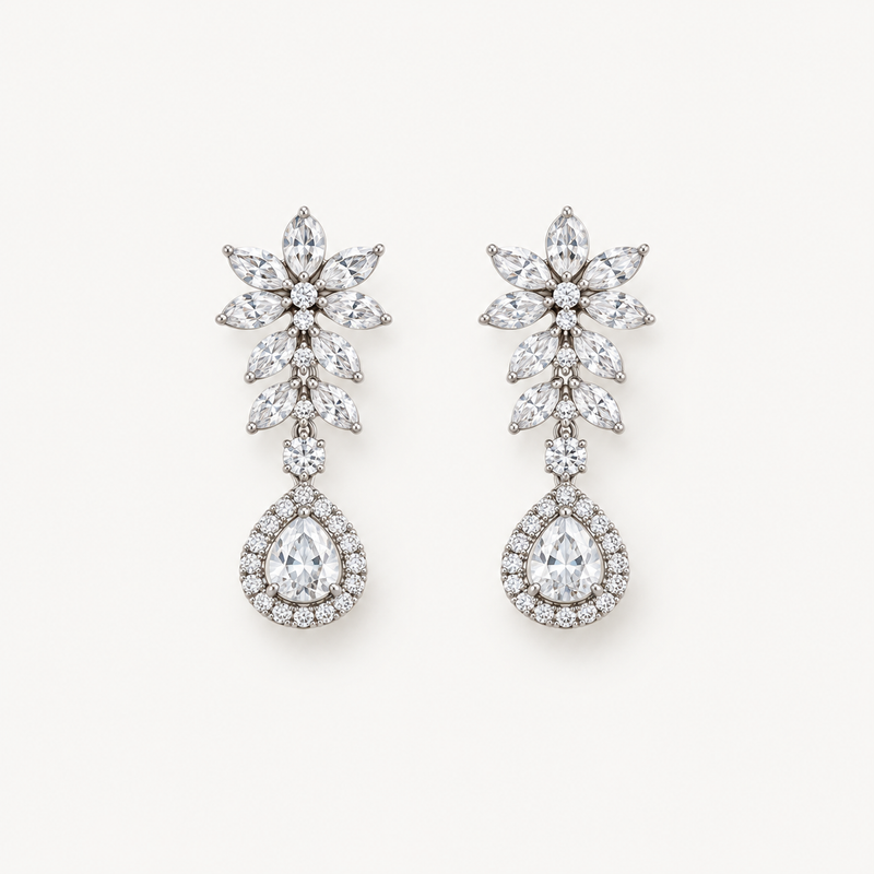 Bloom Teardrop Earrings